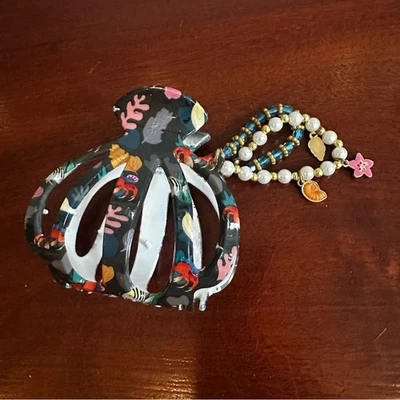 Disney Parks The Little Mermaid Ariel Hair Claw Clip Accessory Beaded 2023 - Image 1 of 4