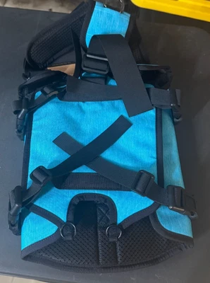 Pet Nanny Dog Lift Harness Mobility Support Aid Vest Shoreline Blue Medium NWT - Image 1 of 4