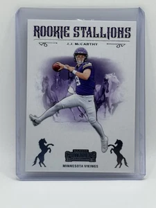 2024 Panini Contenders - Draft Class Contenders J.J. McCarthy #8 (RC) - Foto 1 di 2
