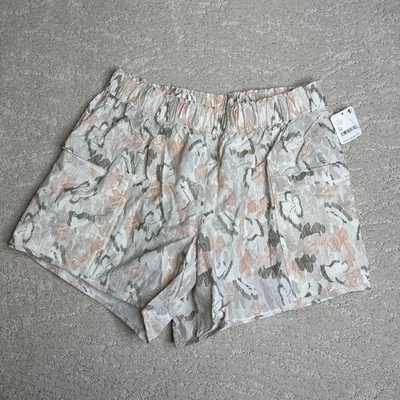Women’s NEW Free People Movement Medium In The Wild Cargo Shorts Elastic Waist - Image 1 of 4