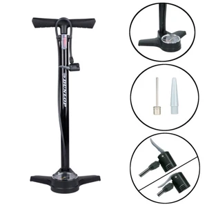 Luftpumpe Standpumpe mit Manometer 12bar Fahrradpumpe Handluftpumpe Fahrrad Auto - Bild 1 von 4