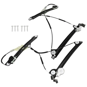 For BMW 128i E82 2008-2013 3.0L Front Pair Power Window Regulators w/o Motor - Picture 1 of 7