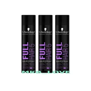 Schwarzkopf Styling Full Hair 5 Hair Spray 400ml Choose QTY - Picture 1 of 5