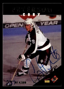 1995 Signature Rookies Draft Day #39 Cory Peterson SN,AU - Picture 1 of 2
