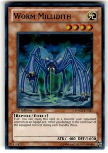 Worm Millidith HA02-EN024 Hidden Arsenal 2 1st Edition - Picture 1 of 2