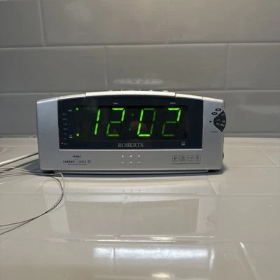 Roberts Radio CR9953 Chronologic IV Portable Radio - Silver - Image 1 of 4