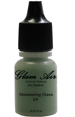 Sombra de ojos de maquillaje con aerógrafo Glam Air E9 verde brillante  Foto 1 de 3