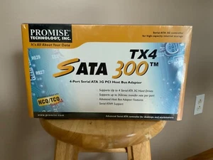 Promise Technology SATA300 TX4302 2-PORT eSATA & 2-Port Internal SATA 3GB/s PCI - Picture 1 of 2
