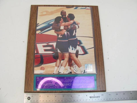 UTAH JAZZ WALL WOOD PLAQUE 1996 WESTERN CONFERENCE CHAMPIONS YOU GOTTA LUV IT Cover