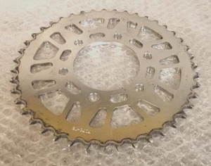 JT A478-43 RACELITE MOTORCYCLE SPROCKET REAR ALLOY DRIVE 43 TOOTH TEETH - Picture 1 of 6