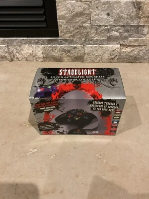 RARE GIOTECK STAGELIGHT ROOM LIGHT FOR PS3 WII XBOX 360 MUSIC RESPONSIVE NIB - Image 1 of 4