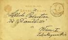 Hungary 1890 2K St. Stephen's Crown Postal Card From Barcs To Wien Austria