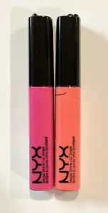KAUFEN SIE 1, ERHALTEN SIE 1 MIT 20 % RABATT (fügen Sie 2 in den Warenkorb) NYX Mega Shine Lipgloss "UNVERSIEGELT" - Bild 1 von 5