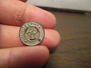 Vintage PTC Philadelphia Transit Company Token Coin "Good For One Cash Fare" - Picture 1 of 2