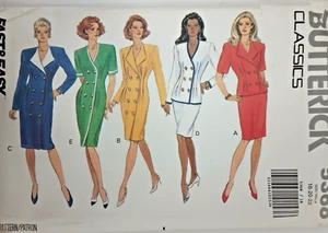 Butterick 5368 Schnittmuster Damen Kleid/Anzug Größe 18-22 Umschlagschaden - Bild 1 von 6