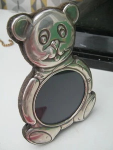 Sheffield 1997 Sterling Silver Novelty Children Photo Frame / Christening / Baby - Picture 1 of 5