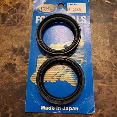 Sellos de aceite de horquilla 15-2565 K&L Honda CR250 CR500 CR480 XLV XR600 VFR750 Yamaha YZ125 Foto 1 de 4