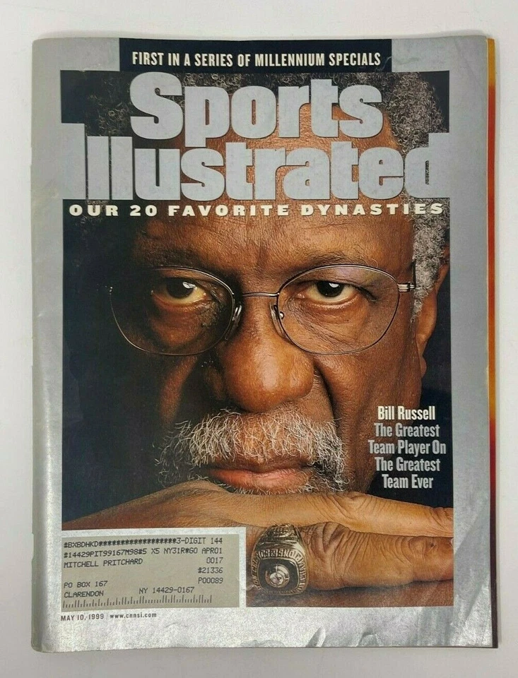 Sports Illustrated May 10, 1999 Bill Russell/ SI's 20 Favorite Dynasties - Image 1 of 1