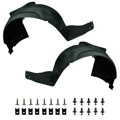 2x Radhausschale vorne L + R passend für Peugeot Expert Jumpy Scudo + Clips - Bild 1 von 3