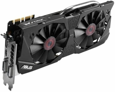 ASUSTek STRIX Series NVIDIA GeForce GTX970 Video Card Overclock memory 4GB - Image 1 of 4