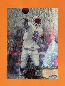 1996 Fleer Metal #48 Steve McNair Houston Oilers Football Card - Picture 1 of 2