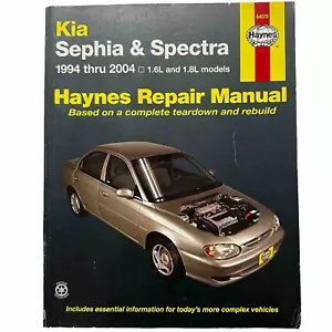 Haynes Automotive Repair Manual Kia Sephia and Spectra 1994 Thru 2004 1.6L 1.8L - Picture 1 of 9