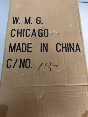 Vintage Wooden handmade red Child's Toy Red Wagon Country Decor WMG NIB - Image 1 of 2