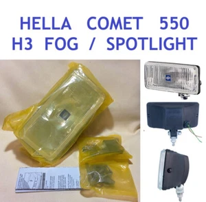 ¡NUEVO! Hella Comet 550 Spot Driving Light H3 Bombilla 55w 12v con Hardware ¡Envío GRATIS! - Imagen 1 de 7