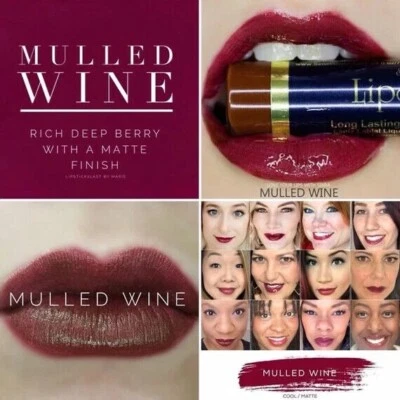 Color de labios líquido de larga duración LipSense vino caliente de SeneGence nuevo sellado Foto 1 de 3