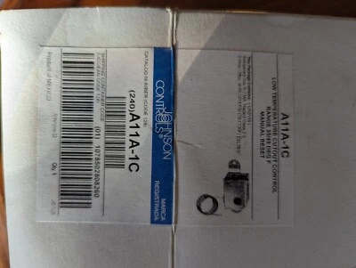 New-Penn A11A-1C Low Temperature Cutout Control  Range 35/45 Deg F Manual Reset - Image 1 of 3