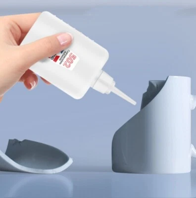 Colla Super 502 Cianoacrilato Adesivo Istantaneo Forte Riparazione Rapida Asciugatura Rapida