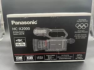 Panasonic X2000 4K Professional Camcorder with 24x Optical Zoom, WiFi HD Live - Picture 1 of 3