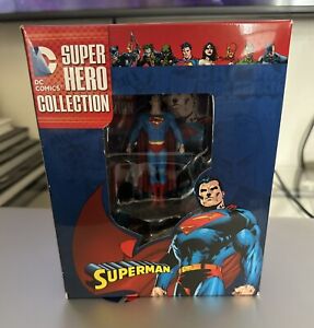 SUPERMAN Eaglemoss DC Comics Super Hero Collection Resin Figurine w/ Booklet