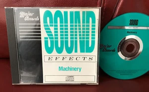SOUND EFFECTS MACHINERY Thomas J. Valentino V. RARE MAJOR RECORDS CD US 1989 EX! - Picture 1 of 2