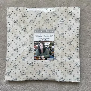 Snowman Gatherings III Moda Layer Cake 42 100% Cotton 10" Precut Quilt Squares - Picture 1 of 2
