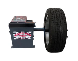 WHEEL BALANCER TYRE MACHINE HAND SPIN BENCH MOUNTED NEW 12vdc - Picture 1 of 8