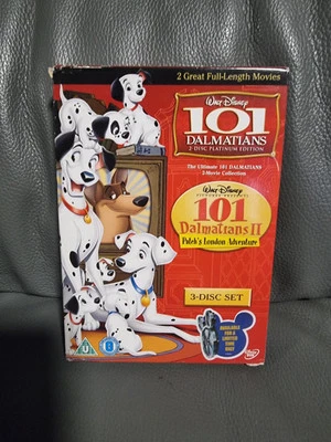 101 Dalmatians 3 Disc Box Set Includes Patches London Adventure Region 2  DVD - Image 1 of 3