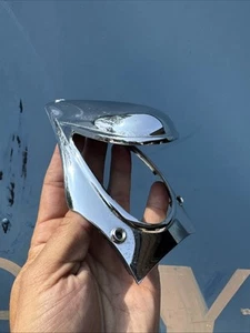 ✨Barn Find✨ OG 1941 Plymouth Parking Light Chrome Bezel 866501 - Picture 1 of 9