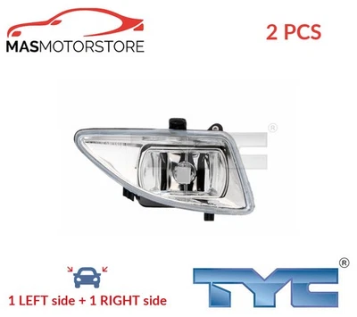 FOG LIGHT LAMP PAIR TYC 19-0277-05-2 2PCS I NEW OE REPLACEMENT - Image 1 of 4