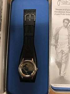 James Dean 50th Anniversary Analog Armbanduhr 2004 mit Gedenkdose - Bild 1 von 9