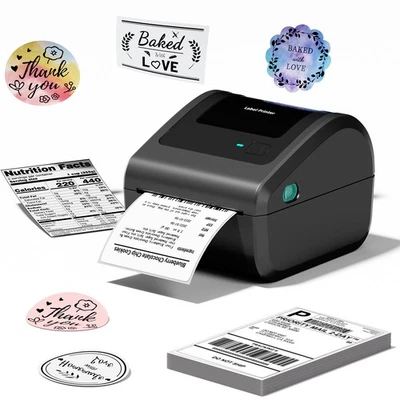 Phomemo 4x6 беспроводной доставка этикетка принтер Bluetooth термопринтер этикетка лот - Изображение 1 из 4