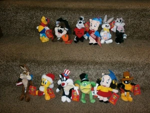 1999 Year of Looney Tunes Warner Bros Complete Months 12 plush new with tags - Picture 1 of 5