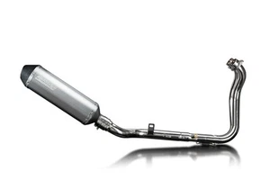 Delkevic Complete Exhaust with 13.5 Inch XOval Titanium Muffler for GSX-8 - Foto 1 di 5
