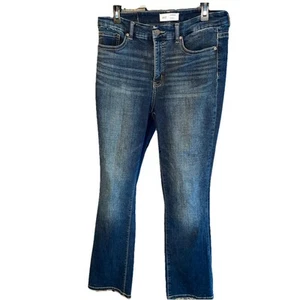 Jeans BKE Parker Universal Fit donna 30x30 1/2 blu sartoriale bootcut vita alta - Foto 1 di 6