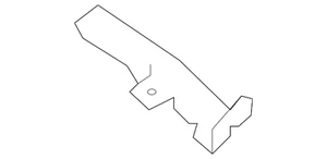 Genuine Honda Side Retainer 71193-TG7-A00 - Picture 1 of 2