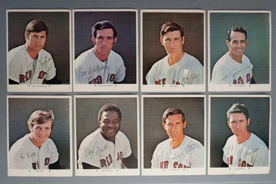 ARCO Boston Red Sox 1971 fotos 8x10 - lote de 8 jugadores con - Yaz, Aparicio Foto 1 de 4