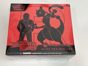 Pokemon TCG Destinated Rivals Pokemon Center PC ETB nuovo sigillato - Foto 1 di 3