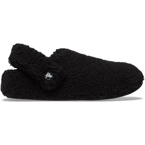 Crocs Classic Cozzzy Slipper Damen in Schwarz - Bild 1 von 6