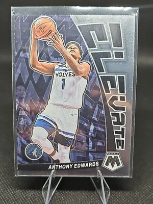 2022-23 Panini Mosaic Elevate Anthony Edwards #5 Minnesota Timberwolves (5) - Image 1 of 2
