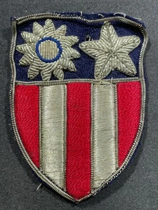 WW2 WWII US Army Military Bullion Theater Made CBI Shoulder Patch China Burma - Picture 1 of 2